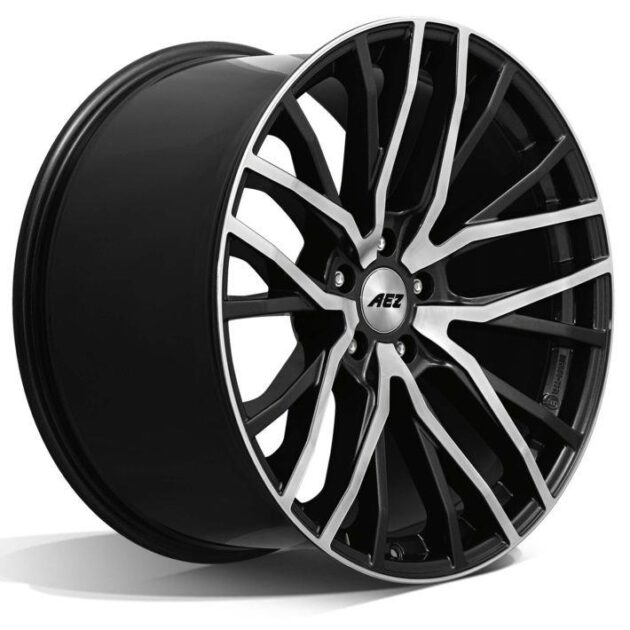 AEZ Panama dark Gunmetal/polished 8x20 5x112 ET39 CB66,6 R14 950 kg APA0K8FP39E