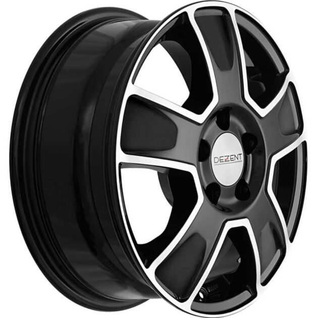Dezent Van dark Black/polished 6,5x16 5x112 ET52 CB66,6 R14 1350 kg TVAZ8BP52