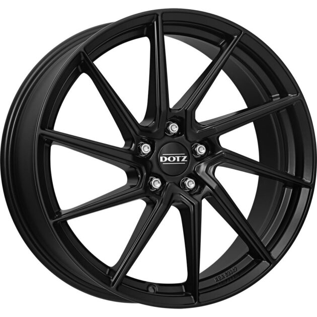 Dotz Spa Black matt 8x18 5x100 ET48 CB60,1 60° 680 kg OSAG6KA48