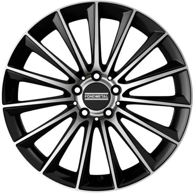 Fondmetal Aidon Glossy Black Machined 8x19 5x112 ET48 CB66,5 R14 875 kg RF18308
