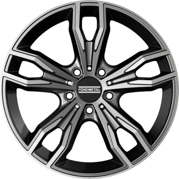 Fondmetal Alke Matt Titanium Machined 8x18 5x112 ET30 CB66,6 60° 720 kg RF08842