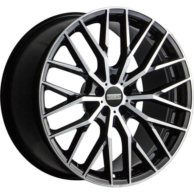 Fondmetal Makhai Glossy Black Machined 11x21 5x130 ET66 CB71,6 R14 985 kg RF17826