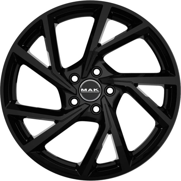 MAK Kassel Gloss Black 8x18 5x114.3 ET47 CB76,0 60° 800 kg F8080KAGB47F3