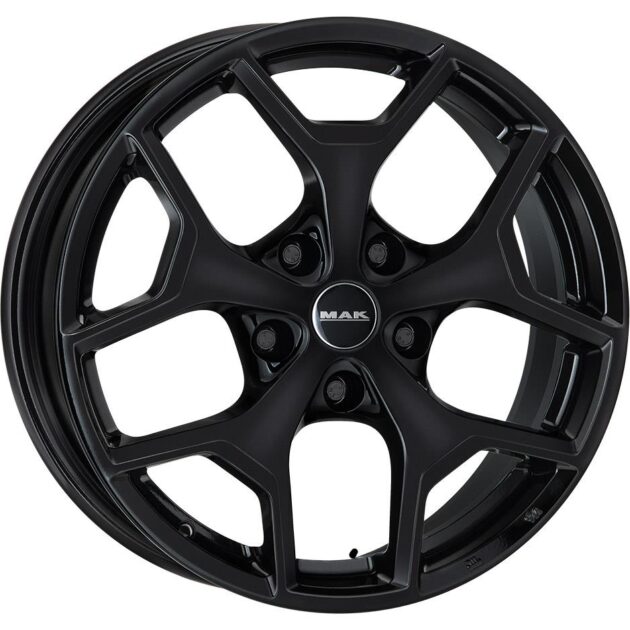 MAK Liberty Gloss Black 7,5x17 5x108 ET39 CB72,0 60° 740 kg F7570LBGB39G