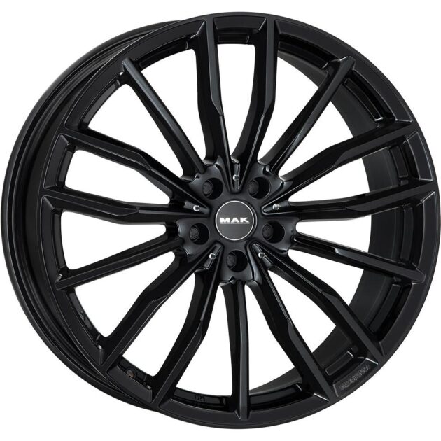 MAK Rapp Gloss Black 9,5x21 5x112 ET37 CB66,6 60° 1050 kg F9521RUGB37WS1X