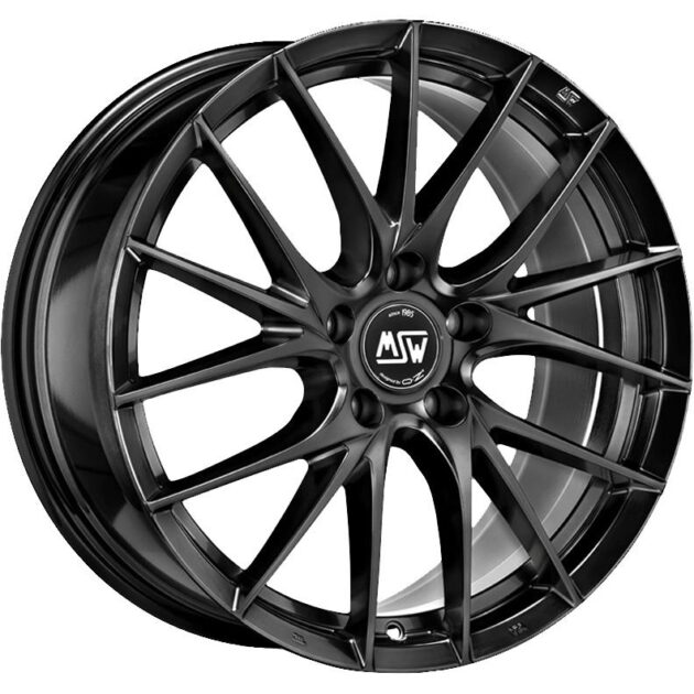 MSW 29 Gloss Black 8,5x19 5x112 ET43 CB73,1 60° 700 kg W19302503C5