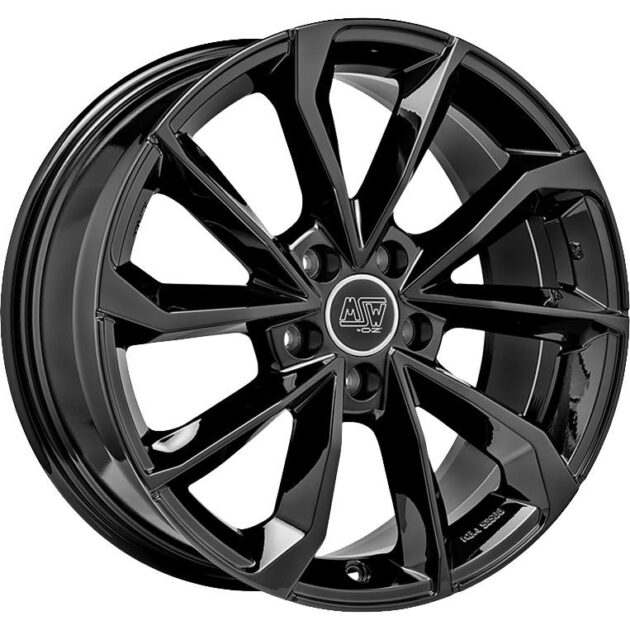 MSW 42 Gloss Black 8x19 5x114.3 ET45 CB73,1 60° 690 kg W19357508TC5