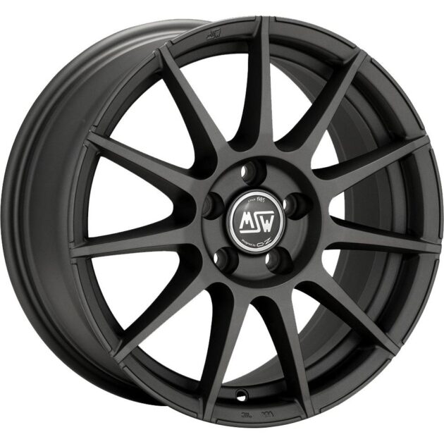 MSW 85 Gloss Black 6,5x16 4x100 ET37 CB63,4 60° 615 kg W19376500TC5