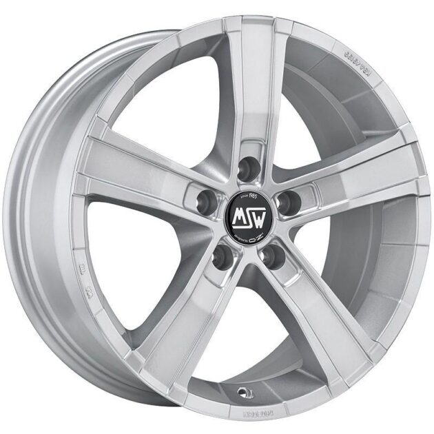 MSW Sahara 5 Full Silver 8x18 5x112 ET45 CB75,0 R12 950 kg W8506020109