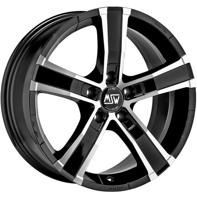 MSW Sahara 5 Gloss Black Full Polished 8x18 5x150 ET35 CB110,0 60° 975 kg W8506000556