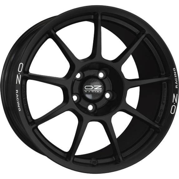 OZ Racing Challenge HLT Matt Black White Lettering 8,5x18 5x130 ET50 CB71,6 R12 415 kg W01893003N3