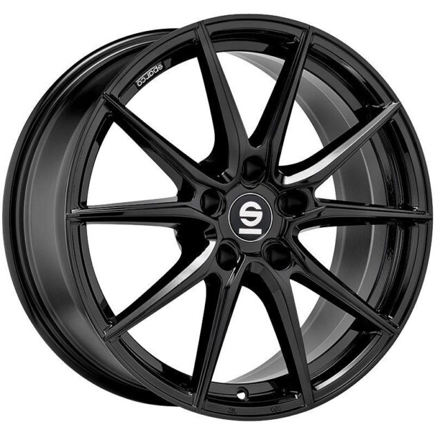 Sparco DRS Gloss Black 7,5x17 5x108 ET45 CB73,1 60° 650 kg W29079500C5