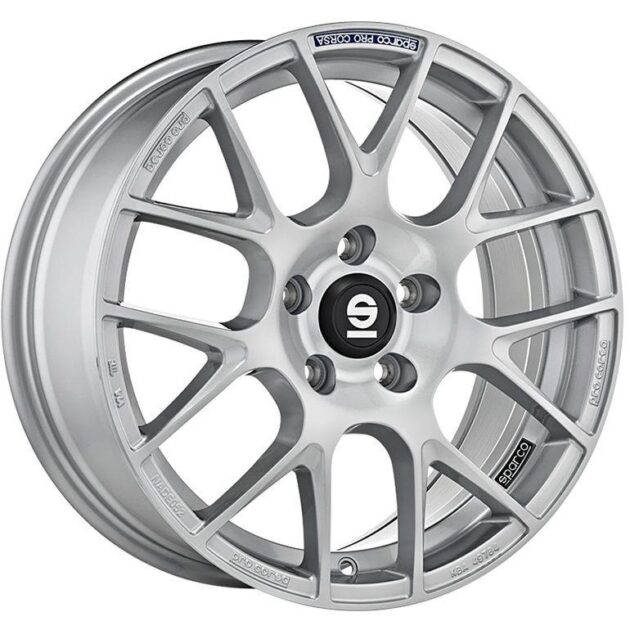 Sparco Pro Corsa Full Silver 8x18 5x112 ET35 CB73,1 60° 725 kg W2905650209