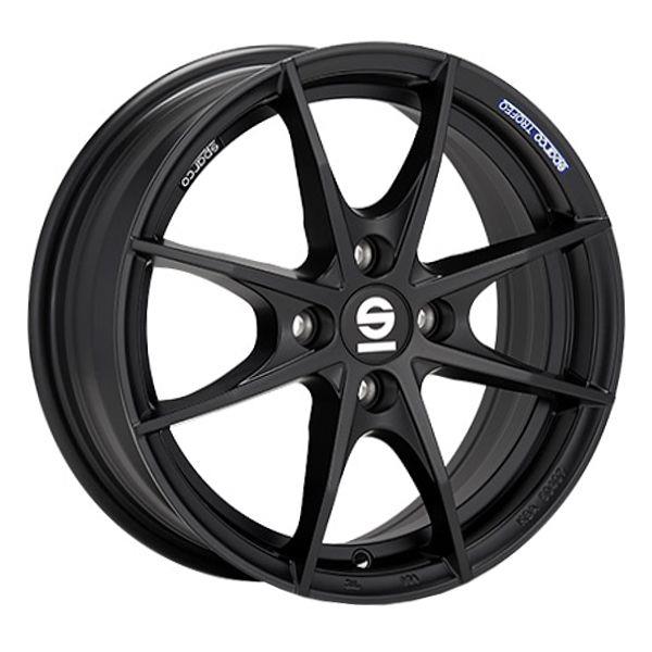 Sparco Trofeo 4 Matt Black 6,5x16 4x100 ET42 CB63,3 60° 615 kg W2906650153