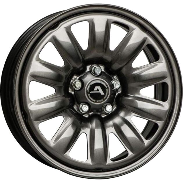 Alcar HybridRad 130300A Anthracite 6x16 5x112 ET48 CB57,1 With Cap R13