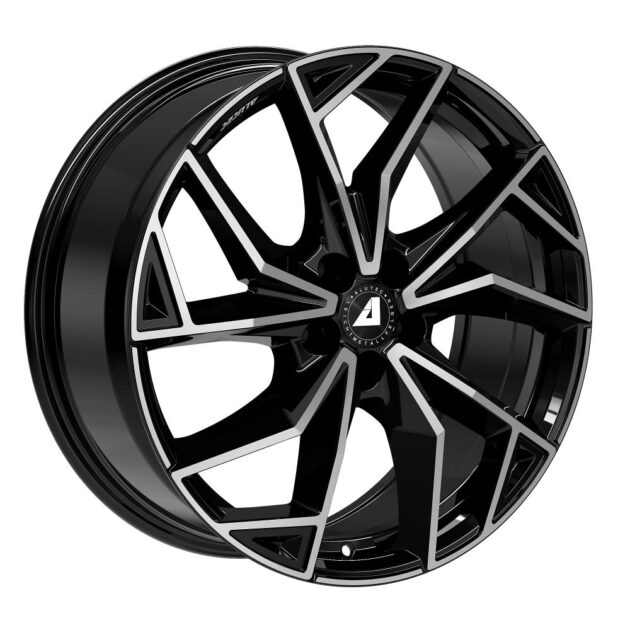 Alutec ADX.02 diamond-black frontpolished 8x19 5x108 ET48 CB63,4 60° 750 kg ADX2-80948FO13-1