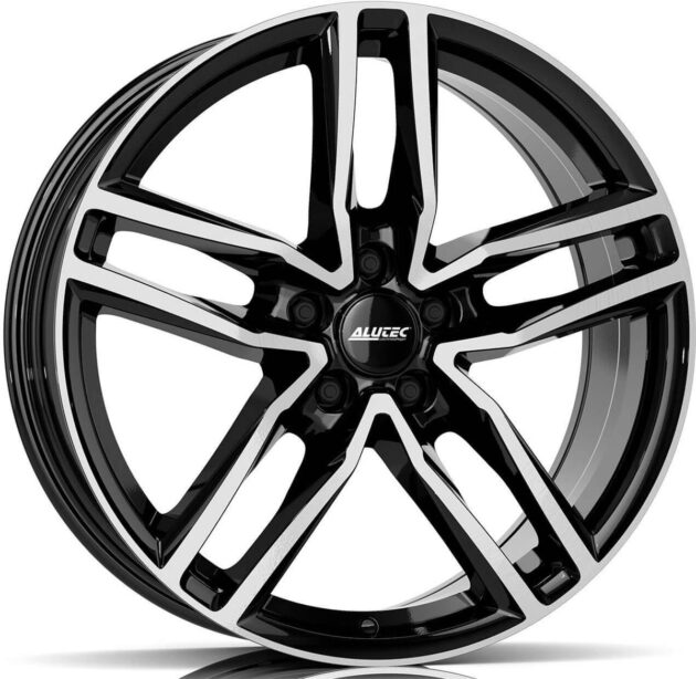 Alutec Ikenu diamond-black frontpolished 7,5x17 5x112 ET45 CB66,6 R14 790 kg IKE75745M83-1