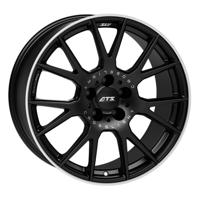 ATS Crosslight racing-black hornpolished 9x19 5x112 ET52 CB75,1 60° 670 kg CL90952Y73-6