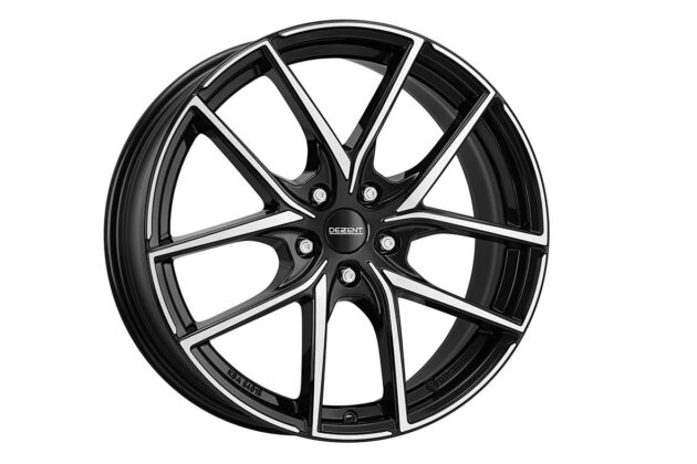 Dezent TO dark Black/polished 8x18 5x108 ET55 CB63,4 60° 755 kg TTOGHBP55E16
