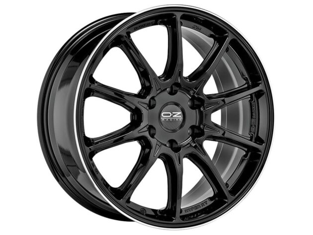 OZ Racing Hyper XT HLT Offroad Gloss Black+Diamond Lip 9x20 6x114.3 ET38 CB66,1 60° 1000 kg W01A56051GA