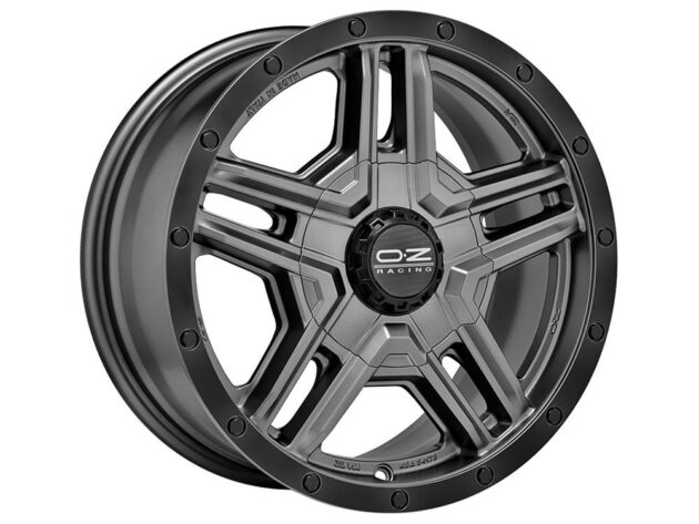 OZ Racing Rally Adventure Matt Graphite / Black Lip 8x17 5x130 ET35 CB84,1 R14 1200 kg W01C530547G