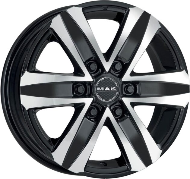 MAK Stone 6 Black Mirror 8x18 6x139.7 ET35 CB106,0 Flat 1215 kg F80806TBM35VH3X