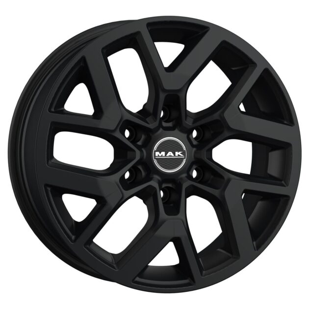 MAK Gravel Matt Black 7,5x17 6x139.7 ET50 CB93,1 60° 1215 kg F7570GRMB50VJ4