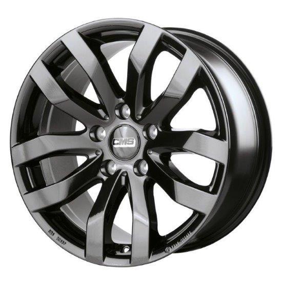CMS C22 Complete Black Gloss 7,5x18 5x114.3 ET45 CB60,1 Flat 740 kg C22 758 45 63S CBG