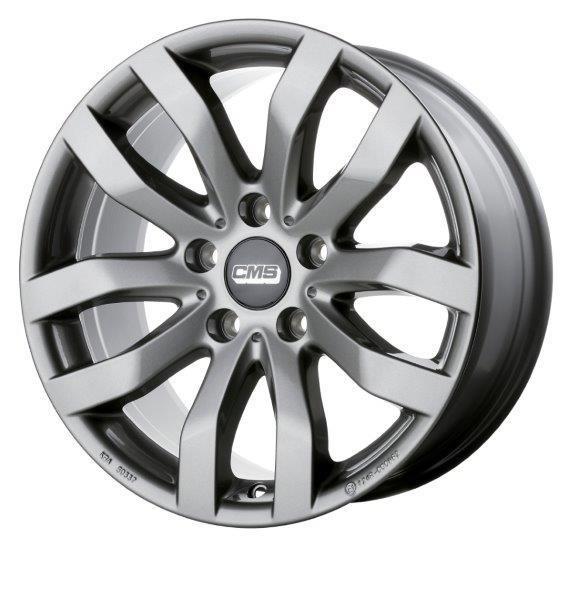 CMS C22 Titan Gloss 7,5x18 5x114.3 ET45 CB60,1 Flat 740 kg C22 758 45 63S GG