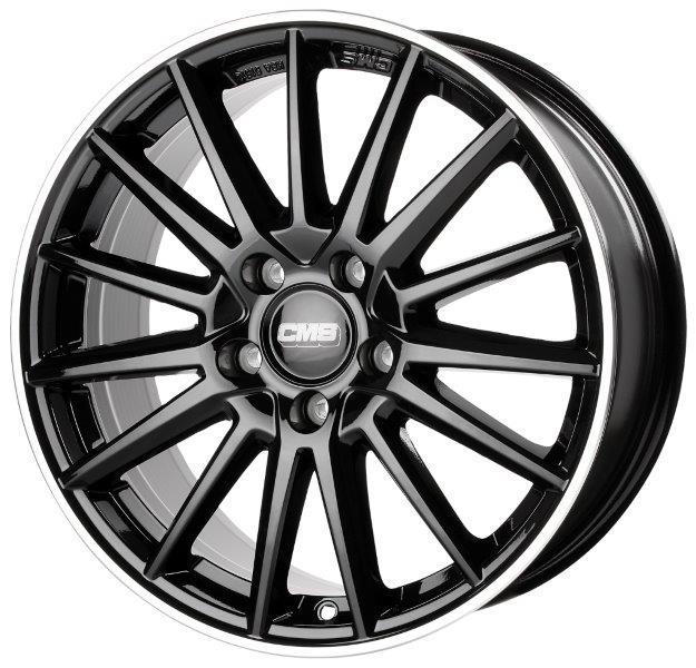 CMS C23 Diamond Rim Black Gloss 8x18 5x114.3 ET35 CB67,2 60° 725 kg C23 808 35 10 DRB