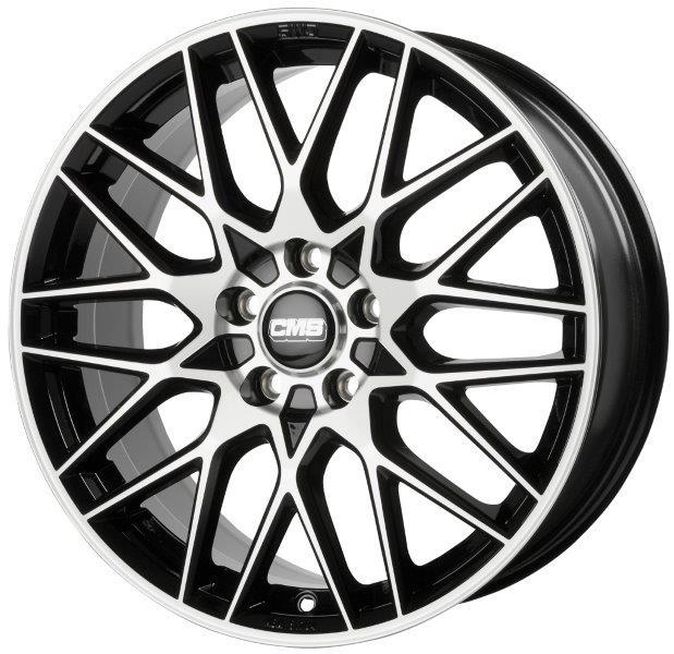CMS C25 Diamond Black Gloss 8,5x19 5x114.3 ET40 CB67,2 60° 950 kg C25 859 40 10 DB