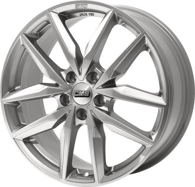 CMS C28 Racing Silver 7,5x18 5x112 ET54 CB66,5 R14 740 kg C28 758 53 82S SR