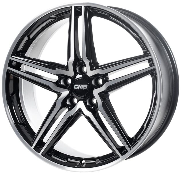 CMS C29 Diamond Black Gloss 8x18 5x112 ET55 CB66,5 60° 750 kg C29 808 55 98S DB