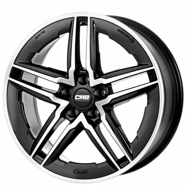 CMS C29-AERO Diamond Black Gloss 8,5x18 5x112 ET36 CB66,5 60° 935 kg C29 858 36 98S DB