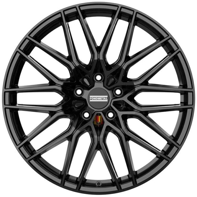 Fondmetal Cratos Glossy Black 9,5x21 5x112 ET30 CB66,5 60° 1050 kg RF18601