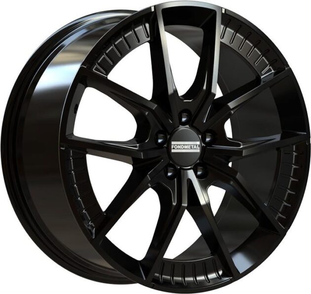 Fondmetal Elatha Glossy Black 8,5x19 5x112 ET45 CB66,5 R13 850 kg RF19074