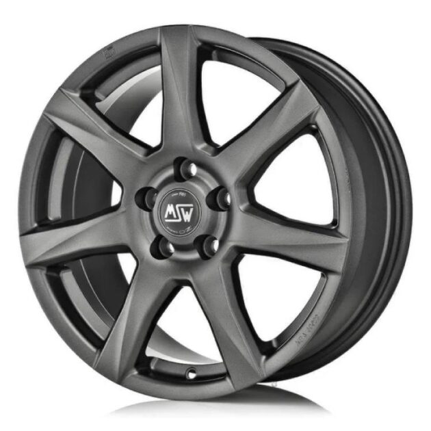 MSW 77 Matt Dark Grey 5x14 4x100 ET35 CB63,3 60° 550 kg W19218500TP8