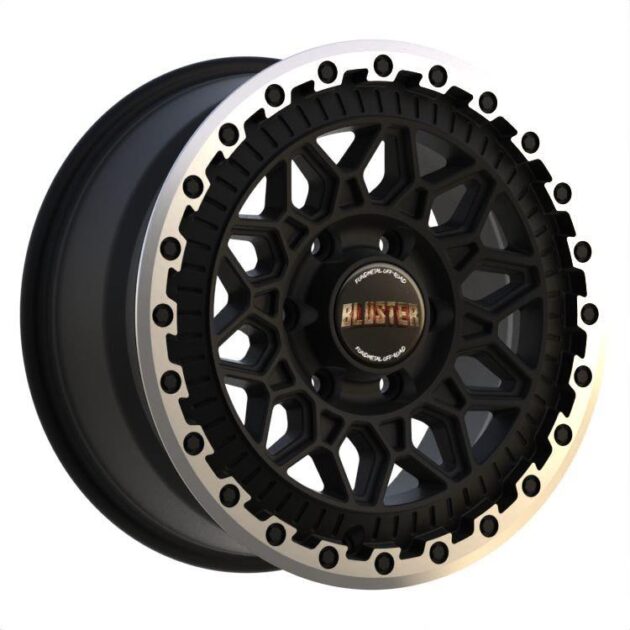 Fondmetal Bluster Matt Black Machined Lip 9x20 5x120 ET44 CB65,1 R14 1250 kg RF19406