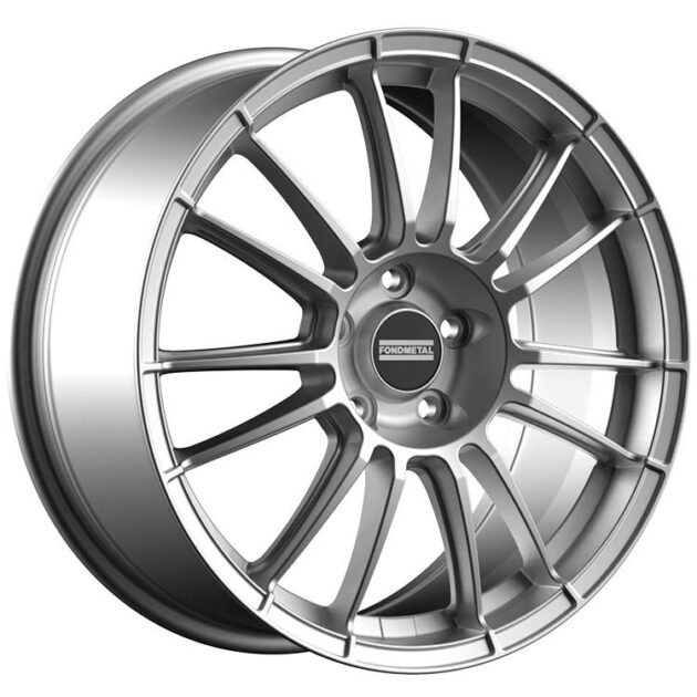 Fondmetal 9RR Glossy Silver 7x18 5x114.3 ET40 CB66,1 60° 650 kg RF05637