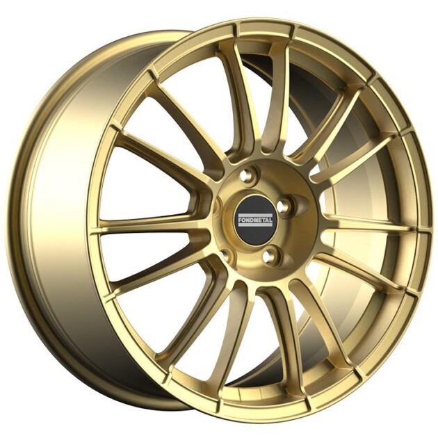 Fondmetal 9RR Glossy Gold 7x17 4x108 ET25 CB65,1 60° RF05864