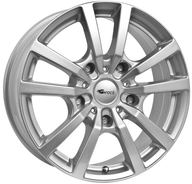 RC Design RC25T Kristallsilber (KS) 6,5x16 5x112 ET52 CB66,6 R14 880 kg 339929