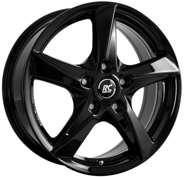 RC Design RC30T Schwarz Glanz (SG) 7x17 5x108 ET46 CB65,1 60° 930 kg 318788