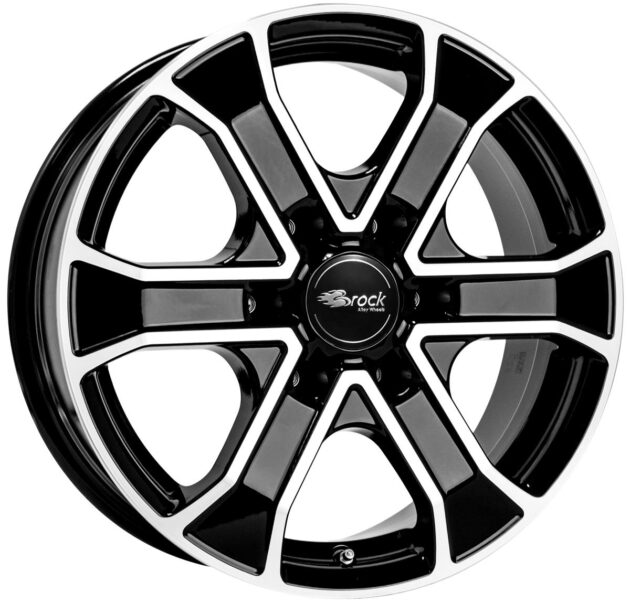 RC Design RC31 Schwarz Glanz Voll-Poliert (SGVP) 7x16 6x139.7 ET55 CB93,1 60° 1200 kg 312854