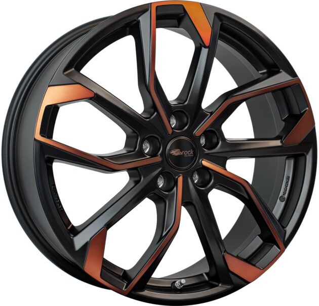 RC Design RC34 Black Orange Matt (BOM) 8x19 5x112 ET50 CB57,1 R13 700 kg 352058