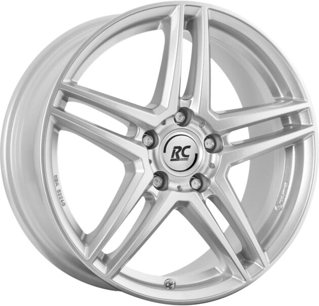 RC Design RCD17 Kristallsilber (KS) 6,5x17 5x112 ET49 CB66,6 R14 740 kg 327971
