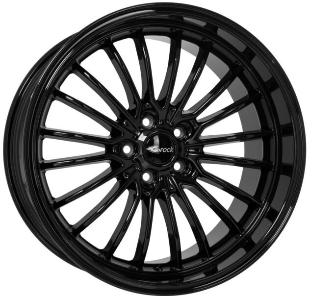 Brock B24GP Schwarz Glanz (SG) 8,5x19 5x120 ET35 CB72,6 60° 850 kg 457429