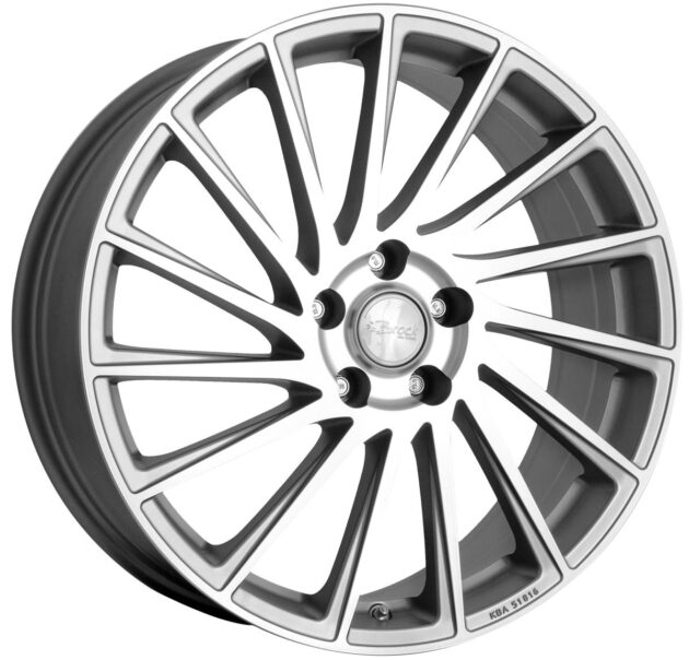 Brock B39 Ferric Grey Voll-Poliert (FGVP) 7x17 4x100 ET38 CB63,4 60° 680 kg 322891