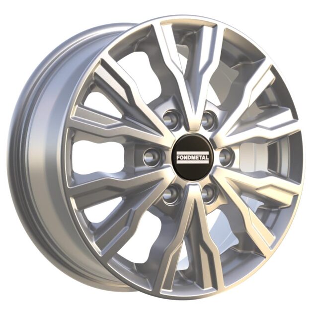 Fondmetal PRO2 Glossy Silver 7x17 6x130 ET50 CB84,1 R14 1250 kg RF19471