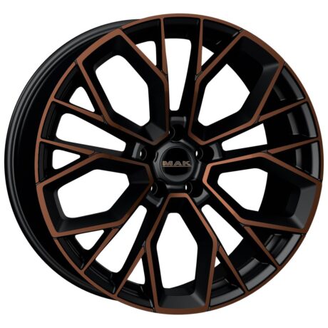 MAK Stilo Black & Bronze 8,5×21 5×114.3 ET40 CB76,0 60° 860 kg F8521TSBB40FF
