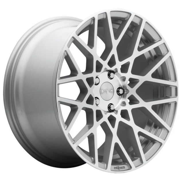 Rotiform R110 Blq Gloss Silver Machined 8,5x19 5x112 ET45 CB66,6 60° 725 kg R1101985F8+45